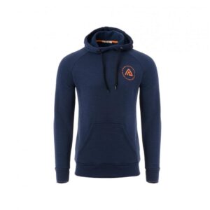 Aclima Aclima Fleece ull hettegenser blå herre