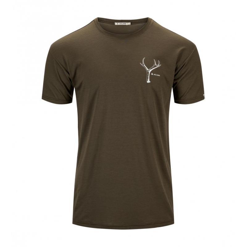 Aclima Aclima Lightwool 140 Classic Tee Antler M´S 110456 Corner Sport 1