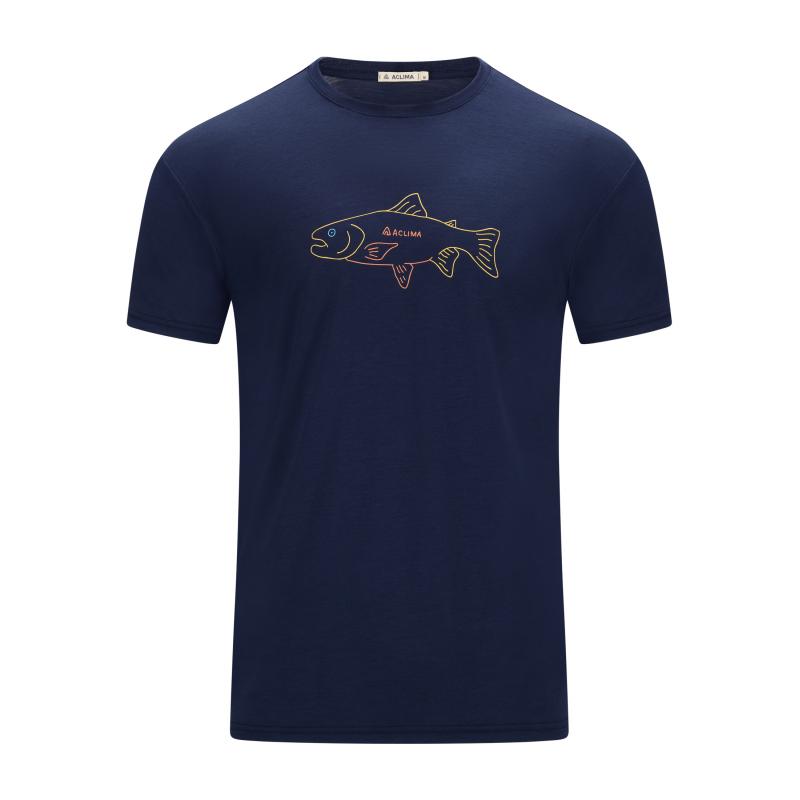 Aclima Aclima Lightwool 140 Tee Salmon M´S 111537 Corner Sport 1