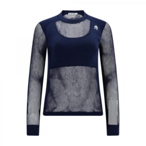 Aclima Aclima Woolnet Original Crewneck W´S ullnetting marine dame