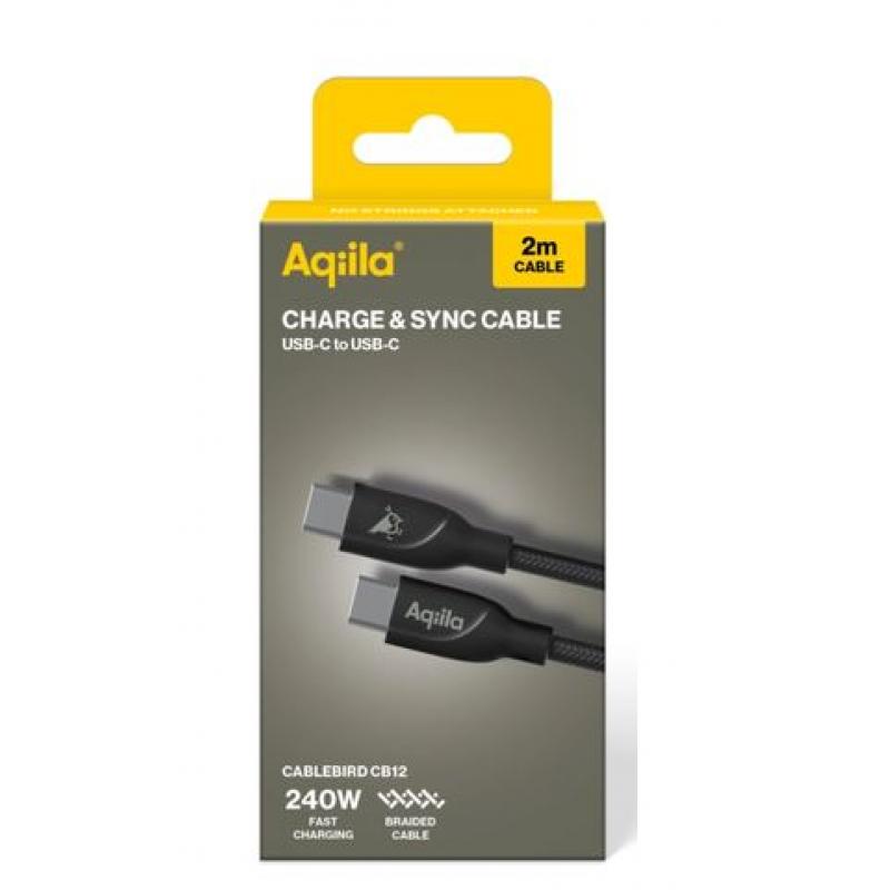 Aqiila Aqiila Braided Usb-C-Usb-C 2 240w 2m 406012 Corner Sport 2