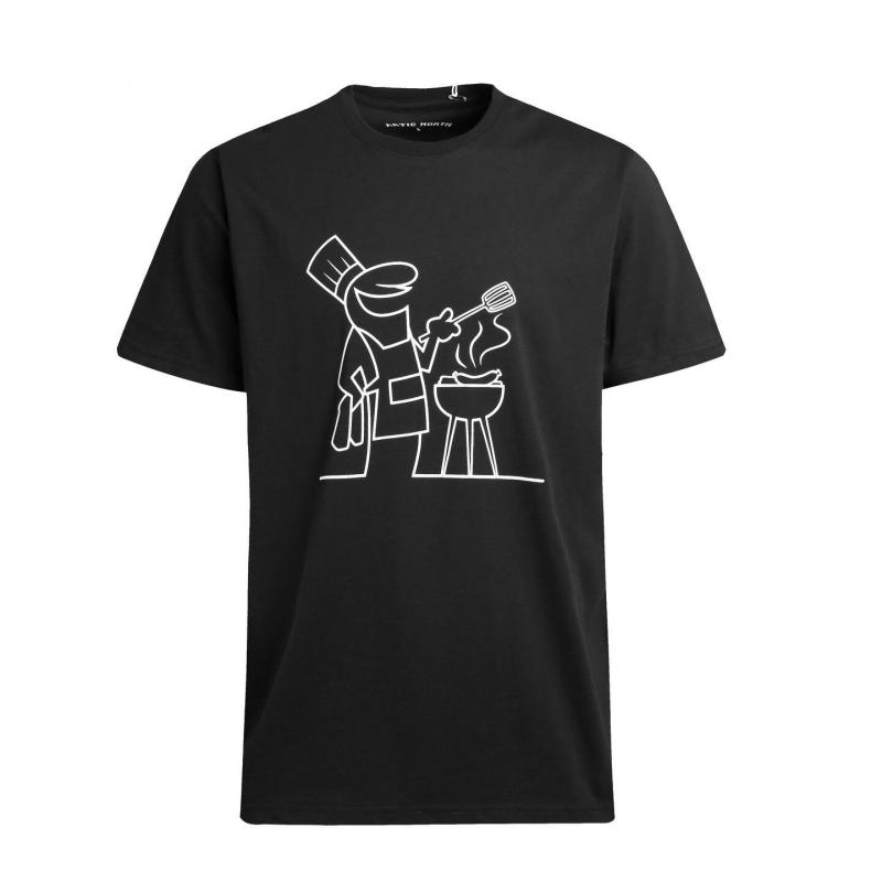 Artic North Artic North TM-Streken BBQ Mens T-Shirt Corner Sport 1