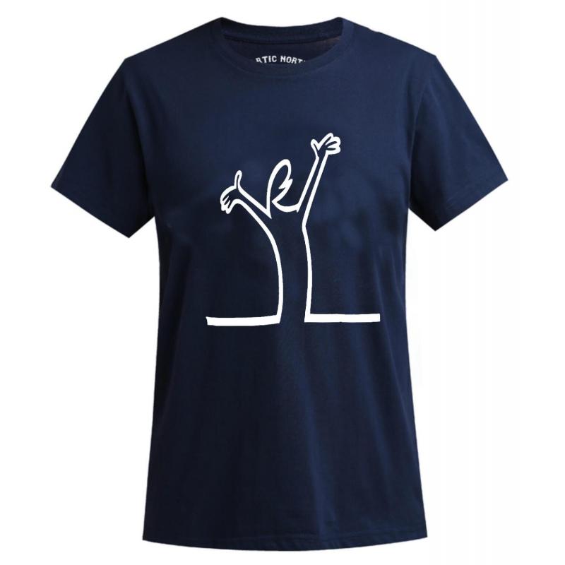 Artic North Artic North TM-Streken Happy Mens T-Shirt Corner Sport 1