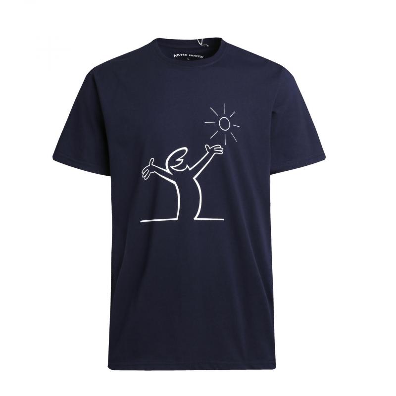 Artic North Artic North TM-Streken Sunshine Mens T-Shirt Corner Sport 1