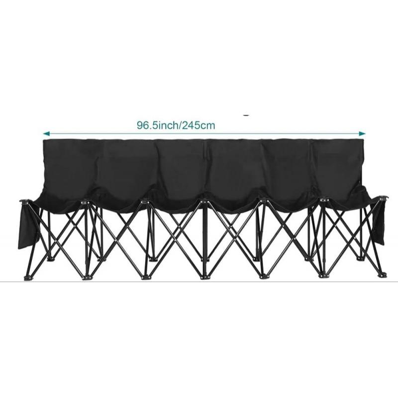 Assist Sport Assist Sport FOLDING BENCH 6-SEATER 06151511 Corner Sport 1