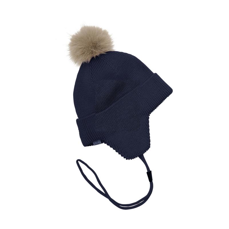 Color Kids Color Kids Baby Hat W. Wool & Fur 742440 Corner Sport 1