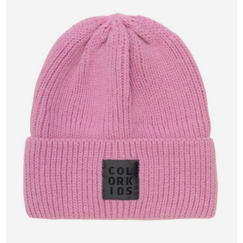 Color Kids Color Kids Beanie - Wool w. fleece band lining Corner Sport 1