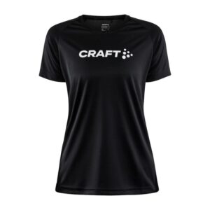 Craft Craft Core Unify Logo treningstrøye t-skjorte sort dame