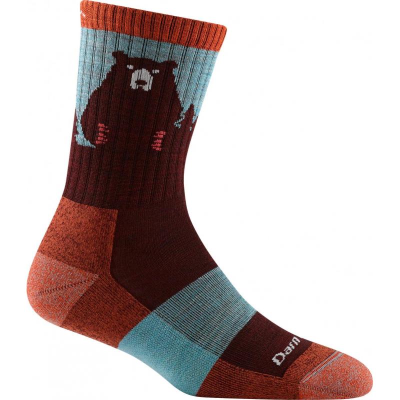 Darn Tough Bear Town Micro Crew Lightweight With Cushion DT1970 Corner Sport 1