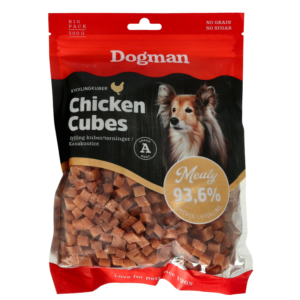 DOGMAN Dogman Meaty Terninger av Kylling Hundegodteri
