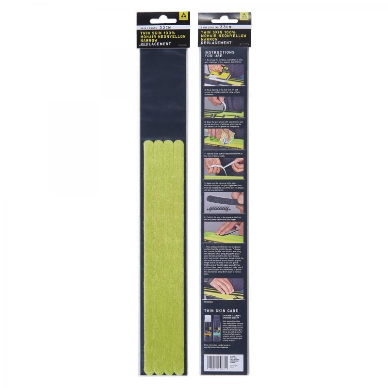 Fischer Fischer TWIN SKIN MOHAIR NEONGUL SMAL K51219 Corner Sport 1