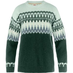 Fjällräven Fjällräven ÖVik Path Knit W ullgenser dame grønn