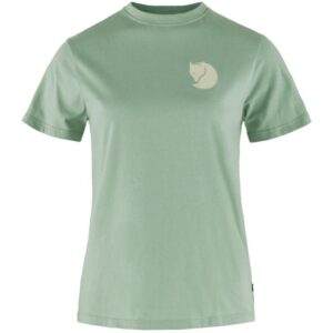 Fjällräven Fjällräven Fox Boxy Logo Tee  t-skjorte grønn dme