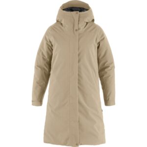 Fjällräven Fjällräven Hc Hydratic Padded  parka vattert dame beige