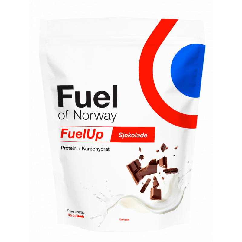 Fuel of Norway FuelUp protein sjokolade 1,2kg 6002 Corner Sport 1
