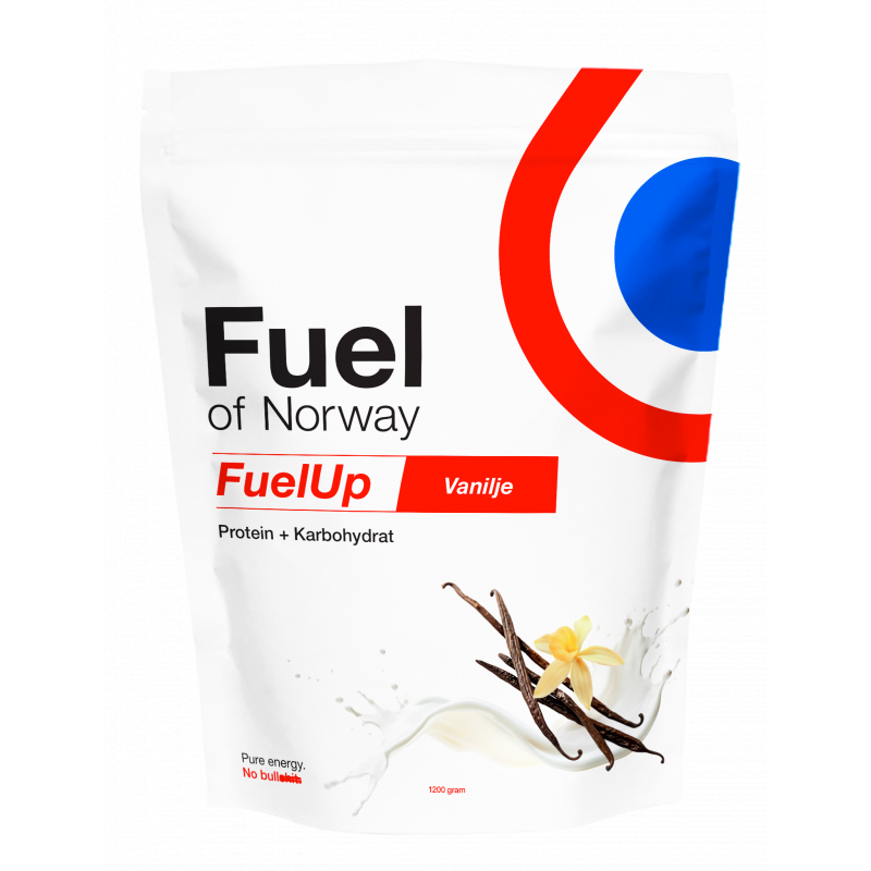 Fuel of Norway FuelUp protein vanilje 1,2kg 6001 Corner Sport 1