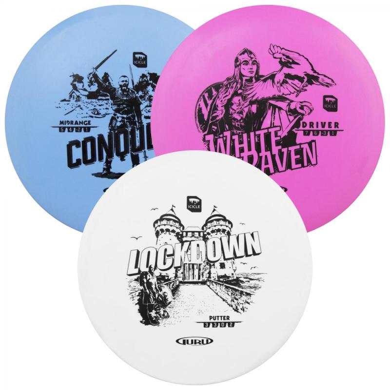 Guru Sport Guru Icicle Disc Golf Starter Set 50013043 Corner Sport 1