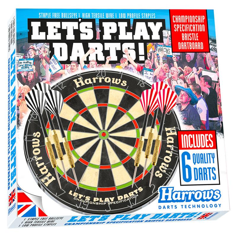 Harrows Lets Play Darts Bristle Set LPD Corner Sport 1