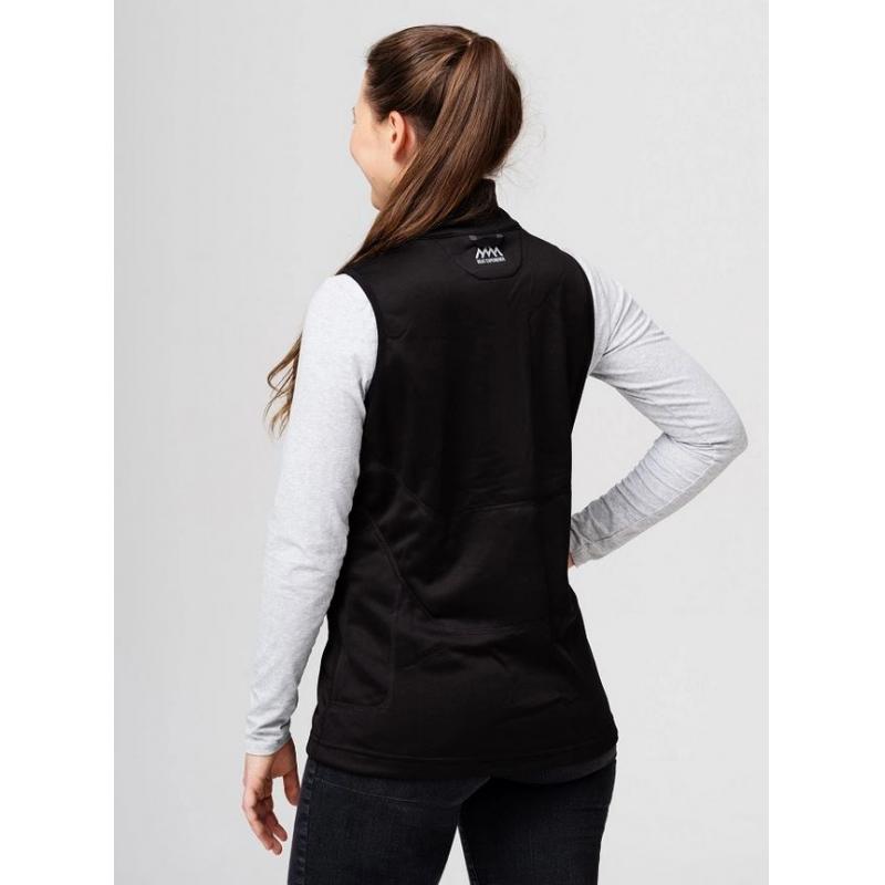 Heat Experience Heated Fleece Vest Womens HECL006BK Corner Sport 3