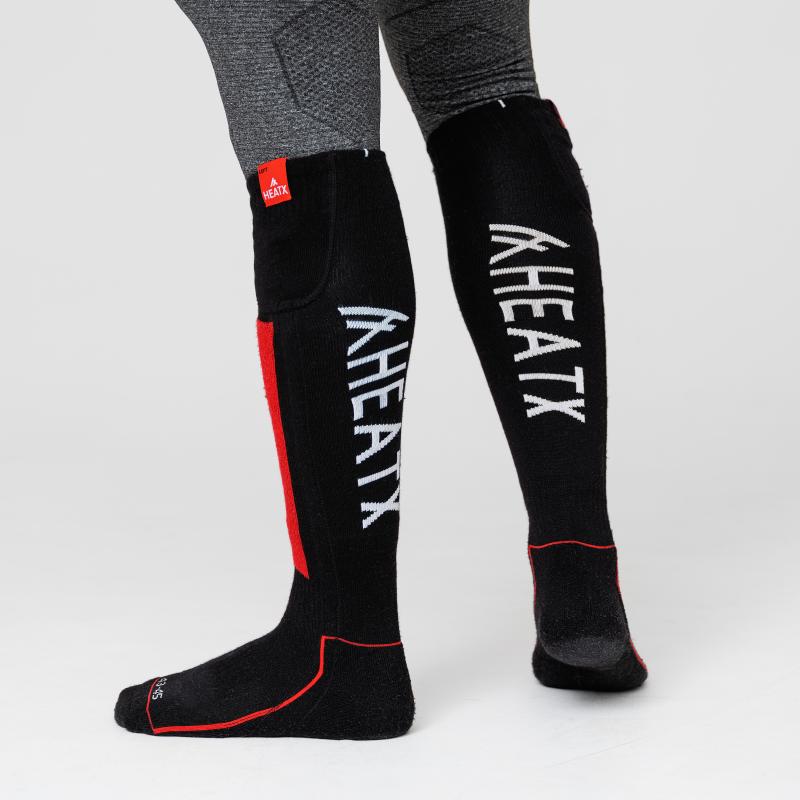 HeatX Carve Socks And Battery HXFT005RD Corner Sport 8