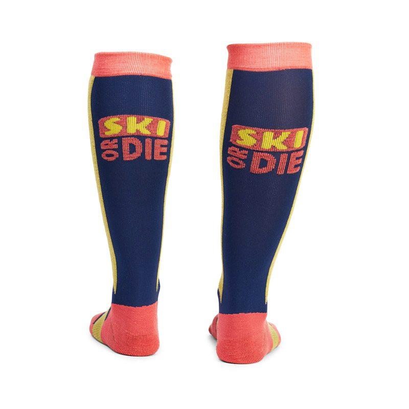 House Of Hygge House Of Hygge Merinoull Skisokk -- Ski Or Die Corner Sport 1