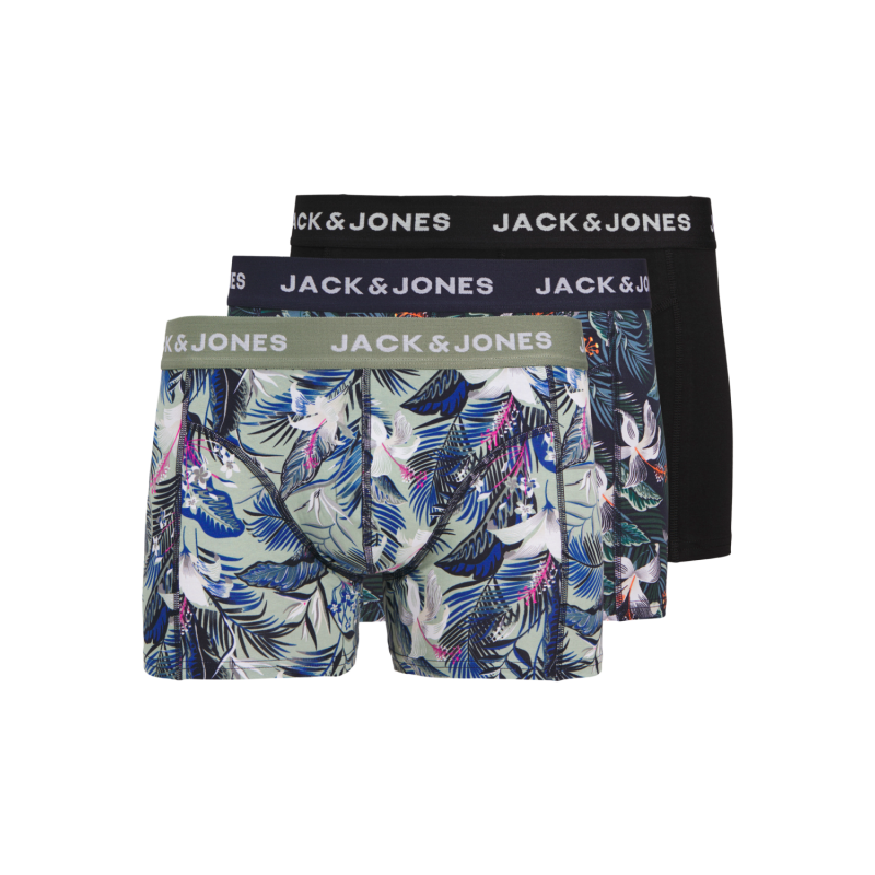 Jack & Jones JACK & JONES JACBRADY FLOWER TRUNKS 3 PACK SN 12268495 Corner Sport 1