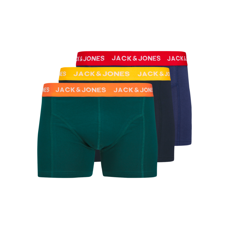 Jack & Jones JACK & JONES JACMICK SOLID TRUNKS 3 PACK LN STYD 12270760 Corner Sport 1