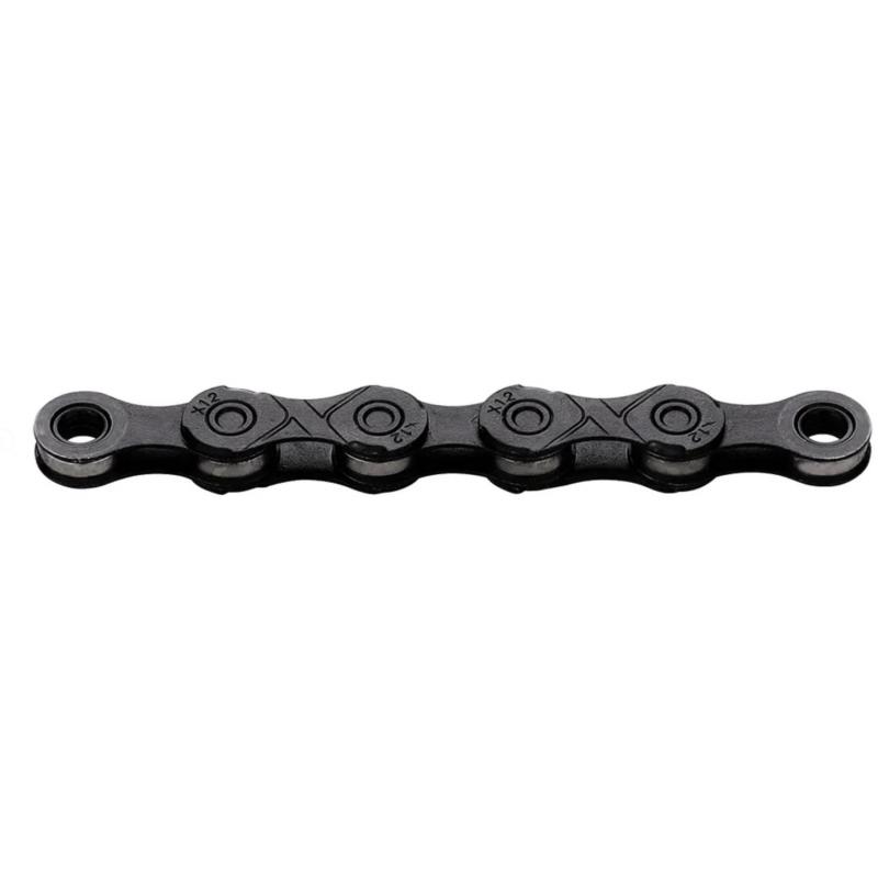 Kmc KMC X12 Go Waxed Black Tech Kjede Sort Corner Sport 1