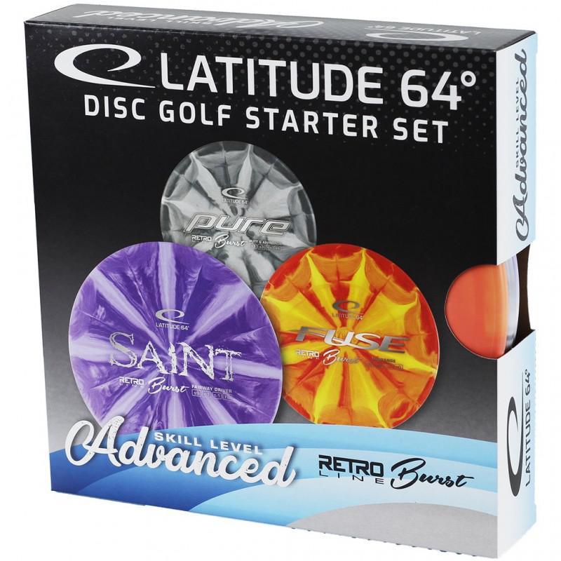 Latitude 64 Latitude 64 Retro Burst Advanced Disc Golf Starter Set 11563 Corner Sport 1