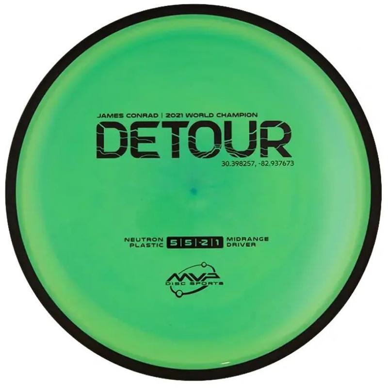 MVP Disc Sports MVP Disc Sports Neutron Midrange Detour, 170-175g FM-60000534 Corner Sport 1