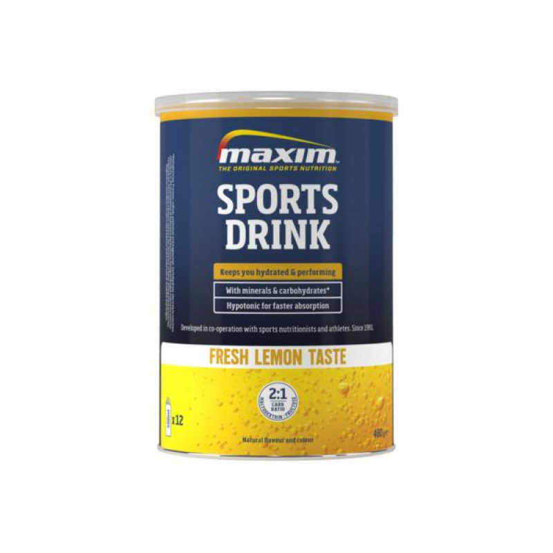 Maxim Maxim Sports Drikk 480g Sitron 451136400 Corner Sport 1