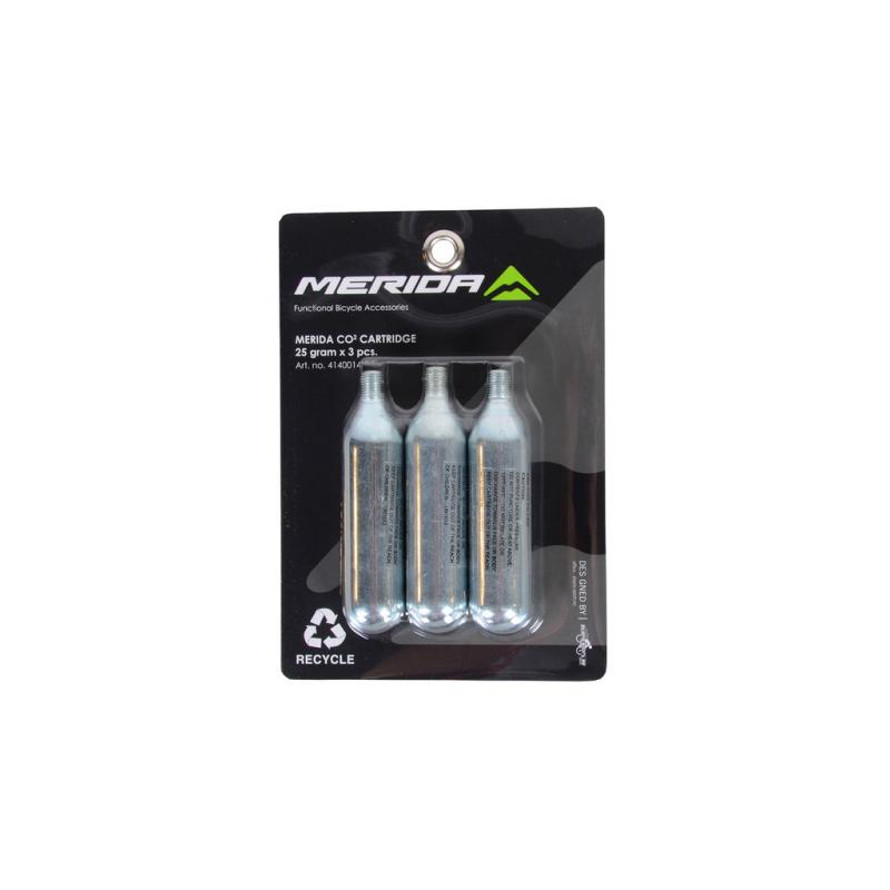 Merida Merida CO2-patroner, 25 g, 3 st Corner Sport 1