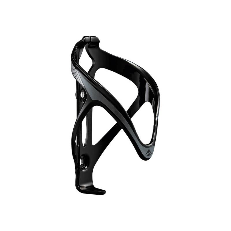 Merida Merida Flaskeholder, plastkompositt, sort-sølv 4090055 Corner Sport 1