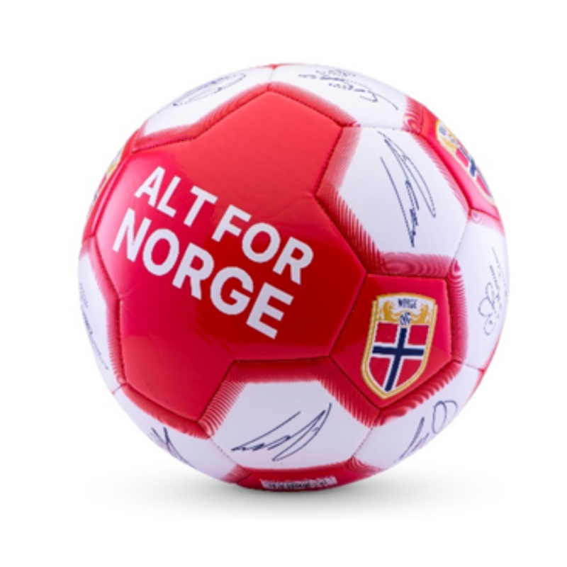 NFF Fotball Hvit str 5 Corner Sport 1