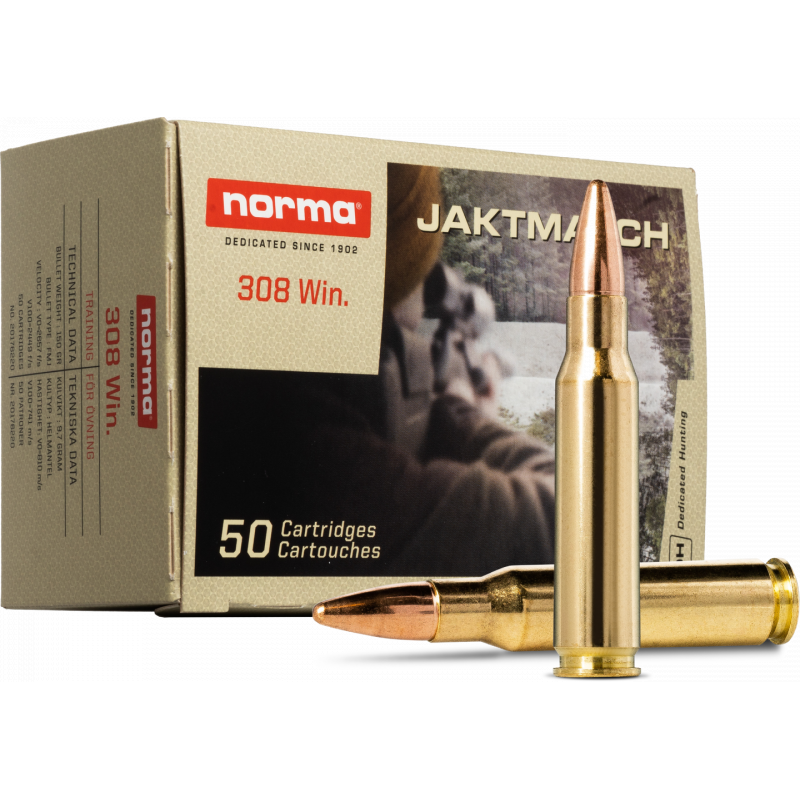 Norma Jaktmatch 308 Win 150gr - 9,7g Corner Sport 1