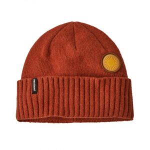 Patagonia Patagonia Brodeo Beanie i Spirited Sun (Hvit)".