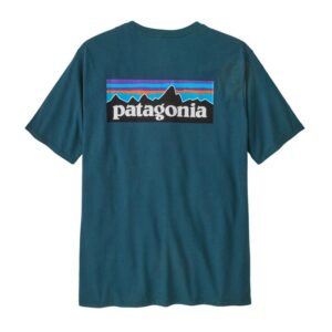 Patagonia Patagonia M P-6 Logo Responsibili-Tee herre blå t-skjorte