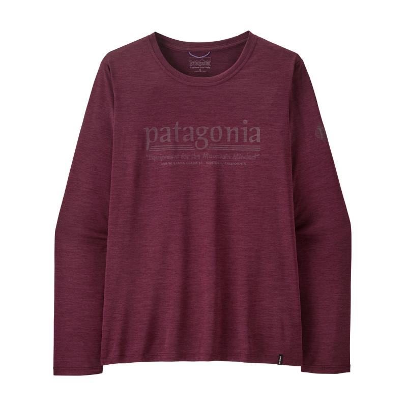 Patagonia Patagonia W L-S Cap Cool Daily Shirt - Hut Tripper P45498 Corner Sport 1