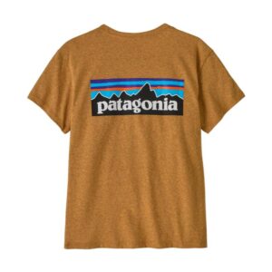 Patagonia Patagonia W P-6 Logo Responsibili-Tee dame brun t-skjorte
