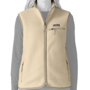 Patagonia Patagonia W Retro Pile Vest dame hvit fleece