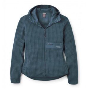 Rab  Hoody  Ramshaw fleecejakke blå dame