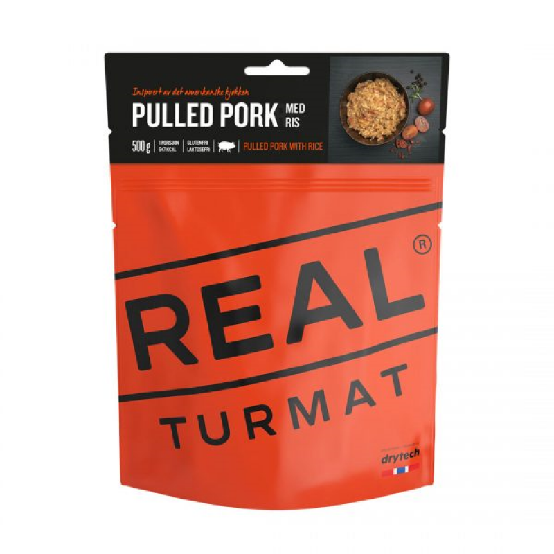 Real Turmat Real turmat Pulled Pork 500gr Corner Sport 1