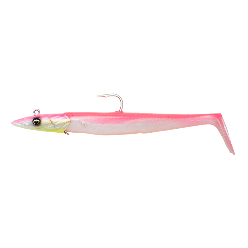 Savage Gear Savage Gear SANDEEL V2 21.5CM 140G PINK PEARL SILVER 2+1 SVS74191 Corner Sport 1