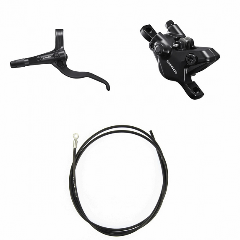 Shimano SHIMANO Brems (sett) BRMT410KTBLMT401 Venstre - foran Resin uten finne Uten adapter for bakmontert g Corner Sport 1