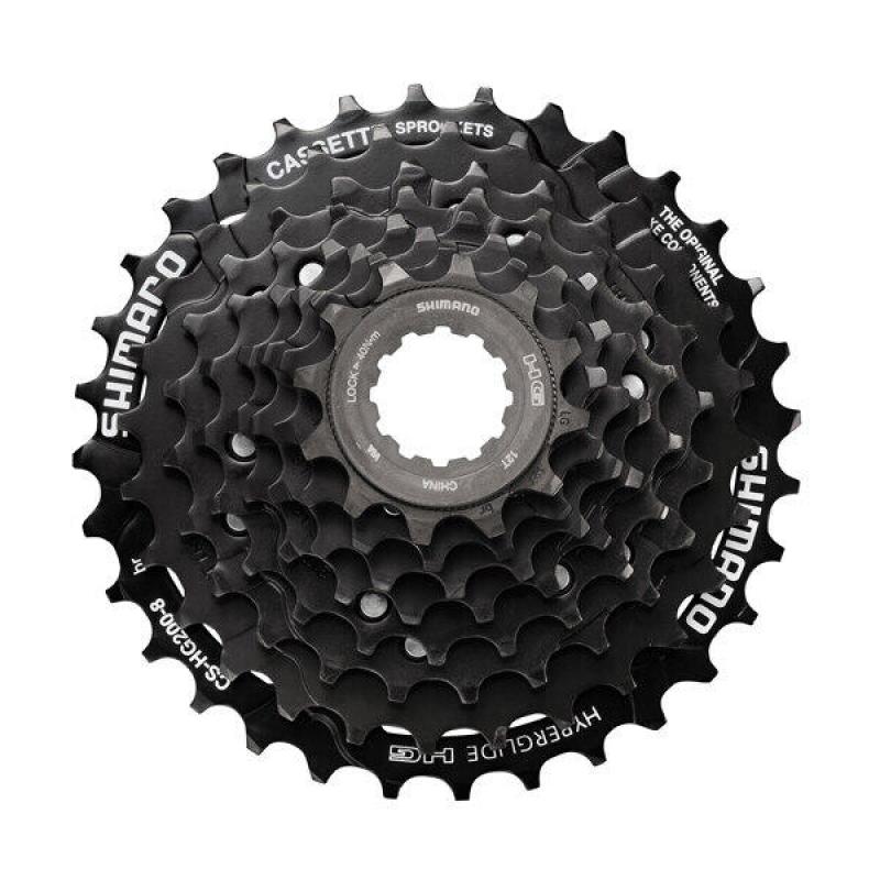 Shimano Shimano HG200 8-Delt Kassett 12-32T, Sort Corner Sport 1