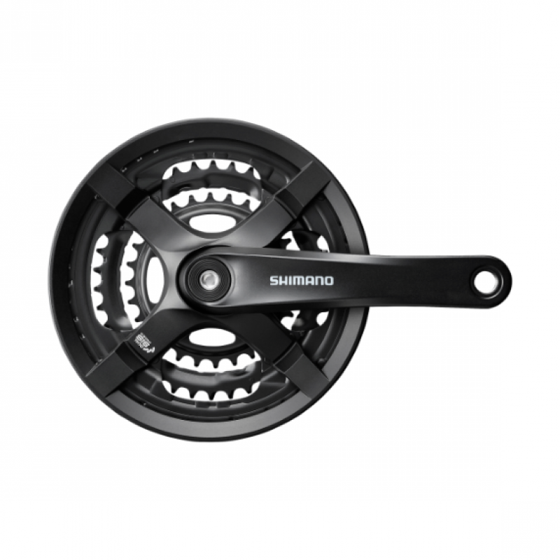 Shimano Shimano Kranksett 6-7-8-speed sort FC-TY501 EFCTY501E888CLB Corner Sport 1