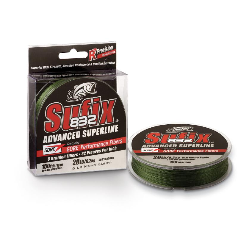 Sufix Sufix 832 Gore Braid 120m 0,33mm Green 693133 Corner Sport 1
