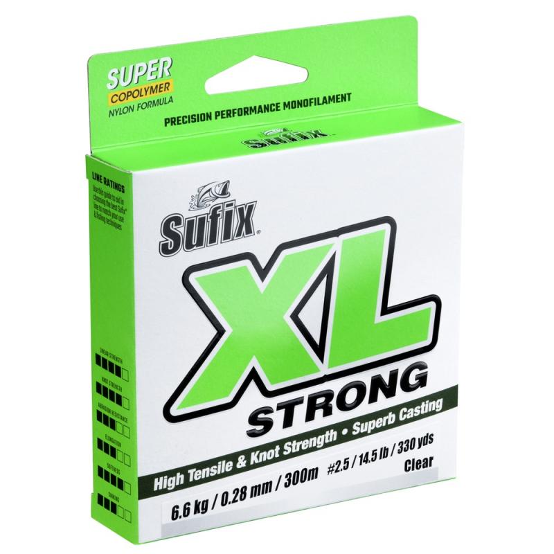 Sufix Sufix XL Strong Clear 300m 0,40mm 13,0kg 119243 Corner Sport 1