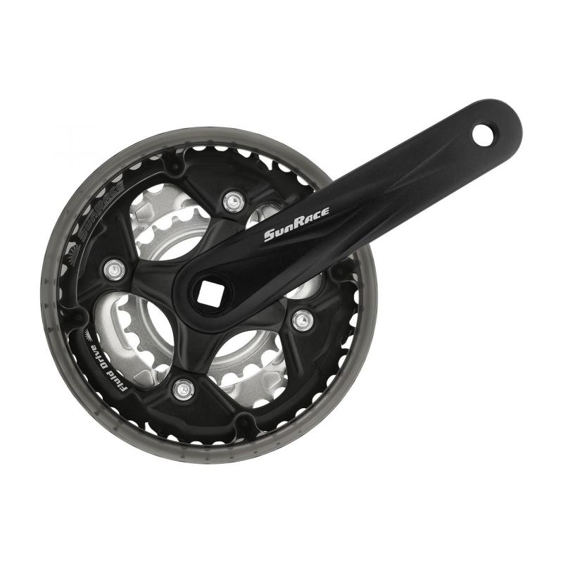 Sunrace SunRace M500 7-8-Delt Krankarmsett 24-34-42, 175mm, firkant, 68-127 u-lager Corner Sport 1