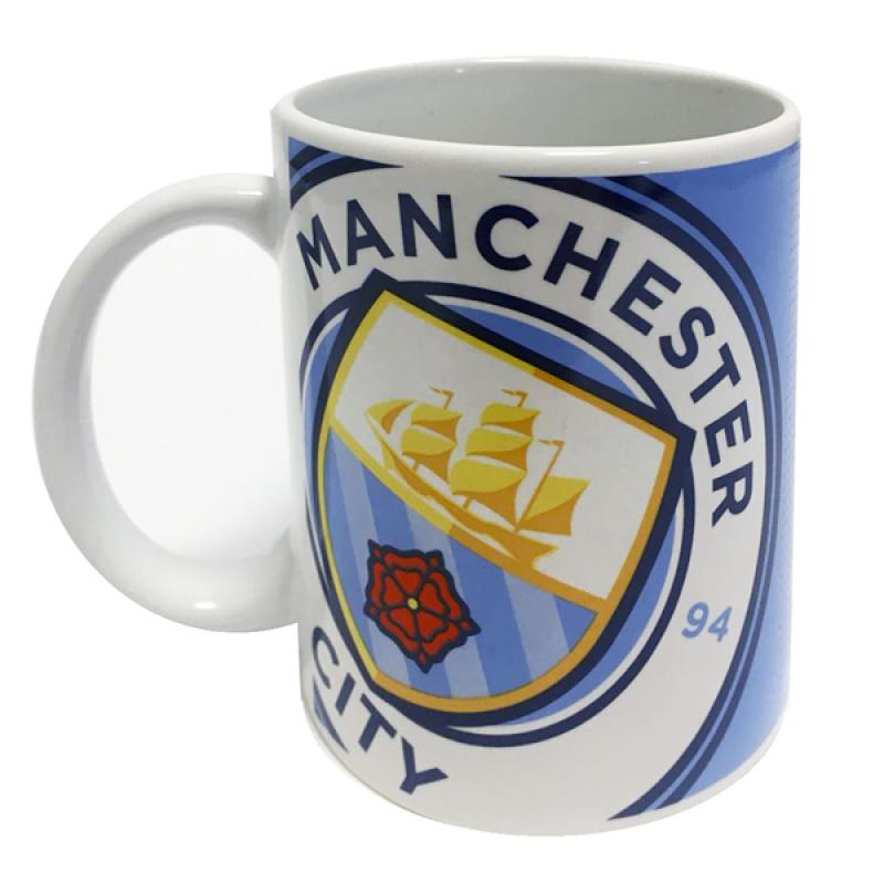 Supporterutstyr Man City Halftone krus Corner Sport 1